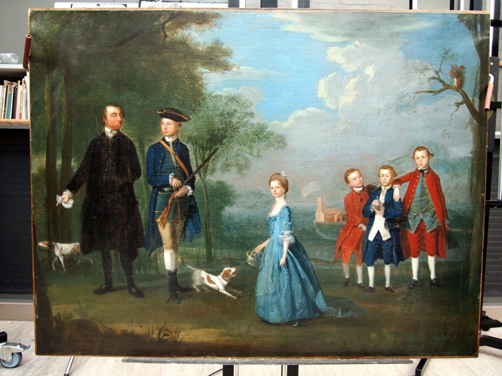 How A Painting is Restored – The Miles Barton Portrait