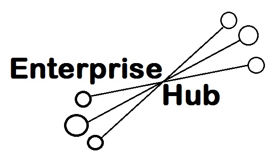Enterprise Hub Project Logo black
